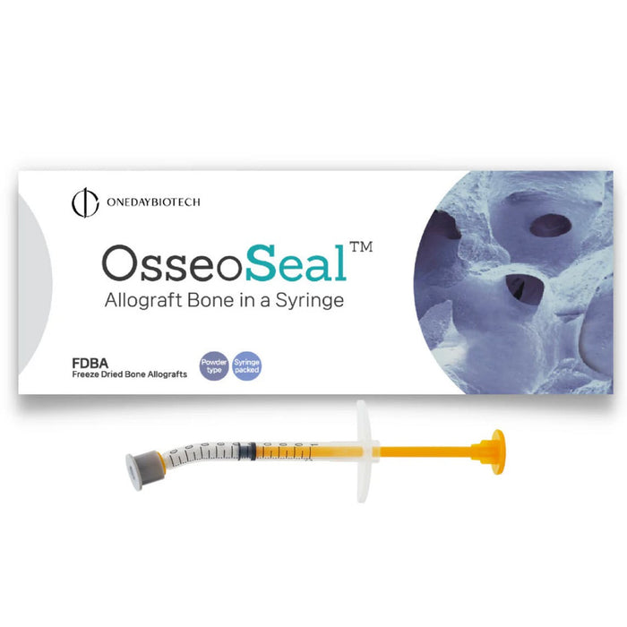 OsseoSeal™ Syringe - Mineralized Cortical Cancellous Bone .25-1.0mm [0.3cc]